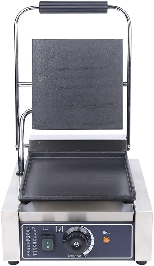 Grill Sandwich Maker, Panini Press Electric Contact Grill Single by MuChaIOAK