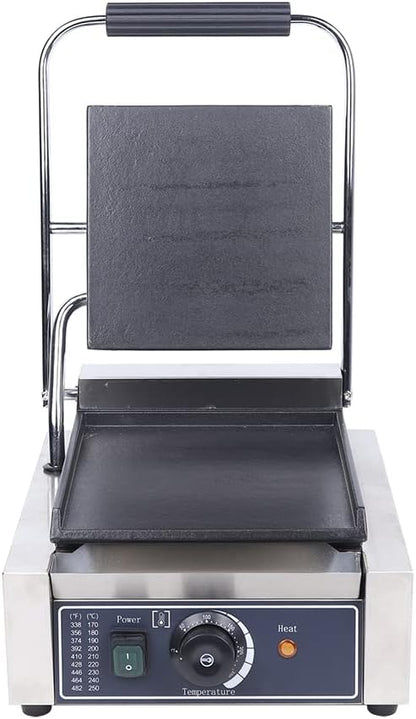 Grill Sandwich Maker, Panini Press Electric Contact Grill Single by MuChaIOAK