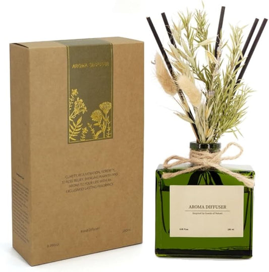 Reed Diffuser, 6.09 oz Ebony Rose Scent Diffuser by GAGINGOOLD
