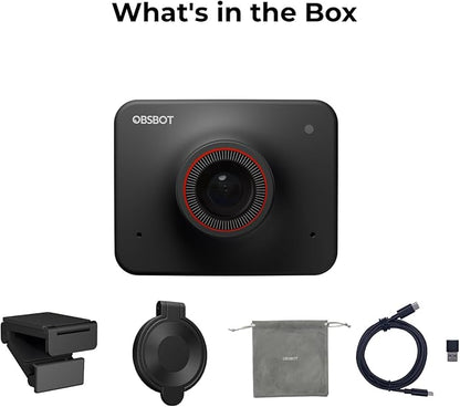 OBSBOT Meet AI-Powered 4K Webcam, AI Framing & Autofocus, Webcam - Image 7