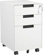 Letaya 3 Drawer Mobile File Cabinet by LetayaMetalCabinets