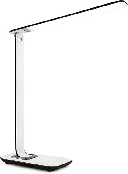 Turcom LED Desk Lamp With USB Charging Port Dimmable Touch Controls w/Color by Mount-It