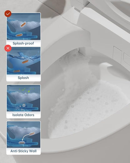 EPLO Smart Toilet Bidet with Auto Open Close, Foam Shield, 1000G MaP Flush Score - Image 2