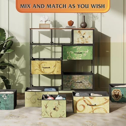 WLIVE 9-Drawer Dresser, Fabric Storage Tower - Image 4