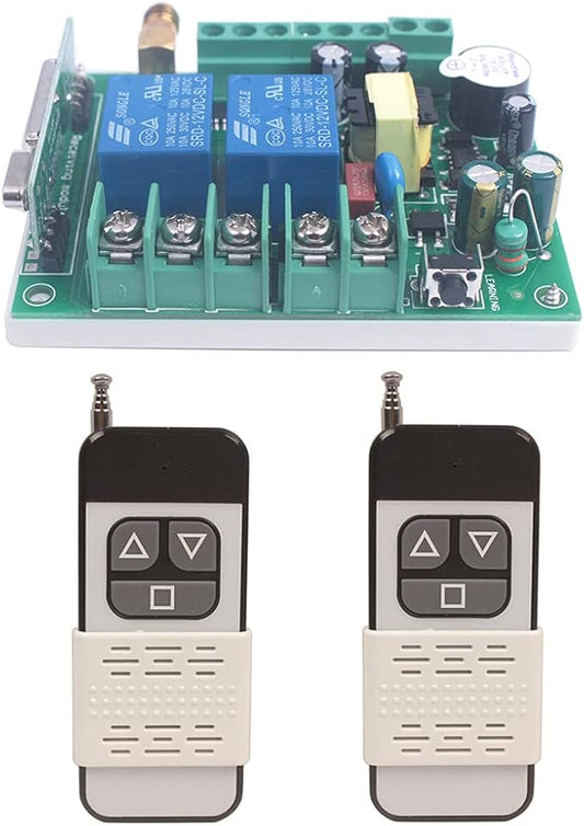 Motor Wireless Remote Control Switch AC 85V 110V 220V 250V 10A High Power Door by MANGOOD