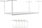 SafeRacks 4 ft x 8 ft Overhead Storage Rack Adjustable 24 in - 45in Height by SafeRacks