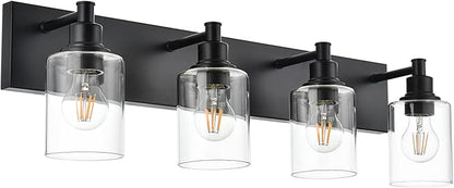 TODOLUZ 4-Lights Bathroom Vanity Light Fixtures by TODOLUZ