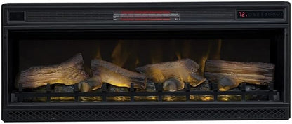 ClassicFlame 42" 3D Infrared Quartz Electric Fireplace Insert - Image 2