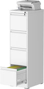 File Cabinet, 4 Drawer File Cabinet by Unknown