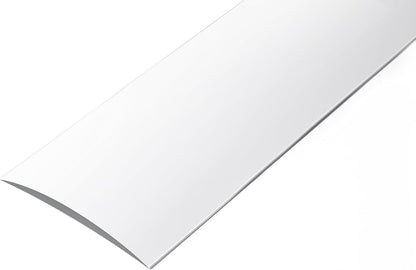 White Vertical Blinds Replacement Slats, for Doors and Windows. Easy Install Standard Replacement, 82.5” Long x 3.50" Wide (4)