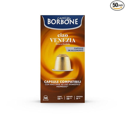Caffè Borbone Ciao Venezia Aluminum Capsules Compatible by Caff%C3%A8BorboneAmerica