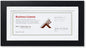 Golden State Art Business License Frame 5x10 matted 4x9, Black Wood | Real Glass & White Mat, Horizontal & Vertical For Tabletop Display, Fit Check, Certificate And Photos, Office Or Home Decor