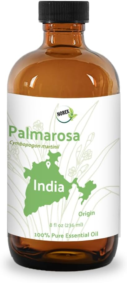 Palmarosa Essential Oil Direct from Norex Flavours India by NaturePackaged