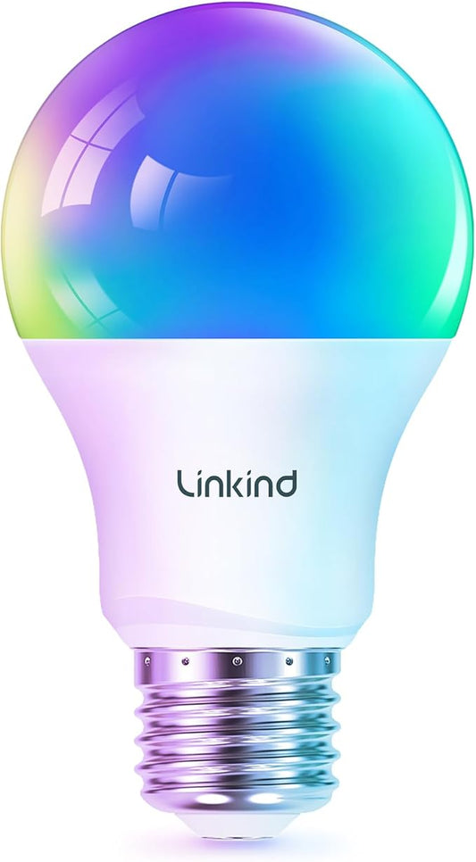 Linkind WiFi Smart Light Bulbs, Alexa Light Bulb Work by Linkind