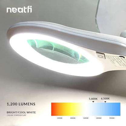Neatfi Bifocals 1, 200 Lumens LED Magnifying Floor Lamp - Image 2