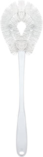LOLA Toilet Bowl Brush w/Curved Head, Coated Wire, Durable Poly Bristles by LolaProducts