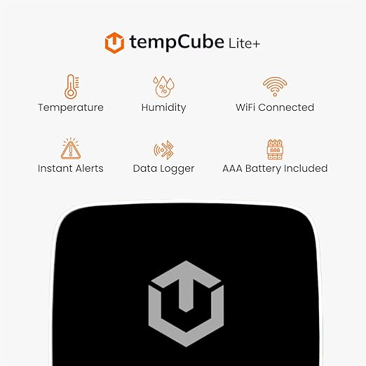 WiFi Temperature & Humidity Sensor | Connects 2.4 GHz – Real-Time 24/7 - Image 2