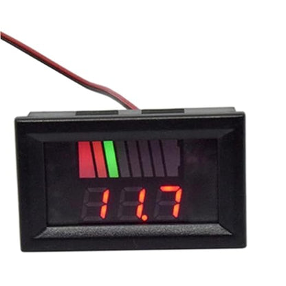 Battery Charge Level Indicator Car Battery Capacity Meter Tester Checker by Nirelief
