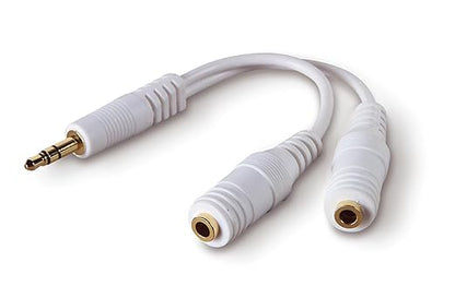 Belkin 3.5mm Audio Splitter – Dual Headphone and Speaker Jack Adapter by Belkin