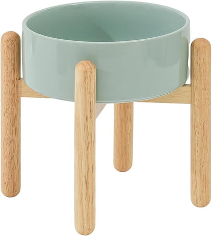 Ceramic 8.2inch Raised Dog Bowl by Havniva