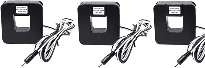 Eyedro Split Core Current Sensor Set of 3 1200A Steel CT by Eyedro