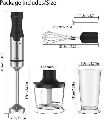 1000W 5-in-1 Immersion Hand Blender - Image 8