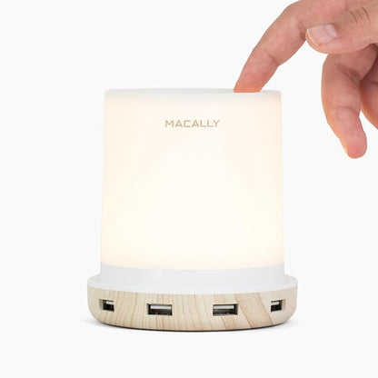 Macally Small Touch Lamps for Nightstand by Macally