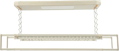 banborba Electric Retractable Airing Rack, Ceiling Mounted Clothes Drying Rack by banborba
