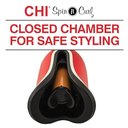 CHI Spin N Curl, Curling Iron For Healthy & Shiny Effortless Curls & Waves - Image 3