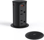 Jgstkcity Pop Up Power Outlet for Countertops & Desks, 2.5-Inch Hole Flush by Jgstkcity