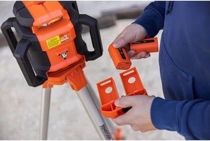 Johnson Level & Tool JRT300-RDHV-S Self-Leveling Red Dual Slope Rotary Laser - Image 5