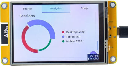 Hosyond 3.5'' 320x480 Touch Screen ESP32 Display - Image 6