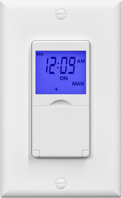 BN-LINK 7 Day Programmable in-Wall Timer Switch by BN-LINK