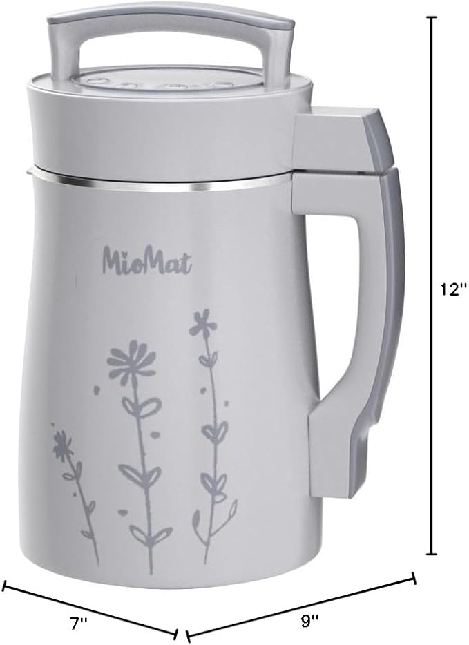 MioMat 8in1 Plant Based Milk Maker | Make 40oz of Natural Almond Milk, Soy Milk - Image 11