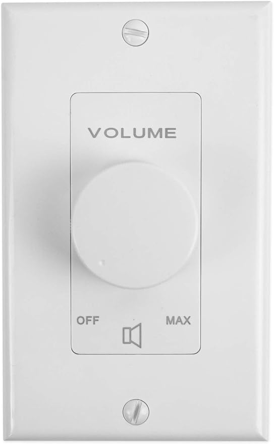 Rockville VOL70100 100 Watt 70V Wall Volume Control Zone Controller, 11-Step - Image 2