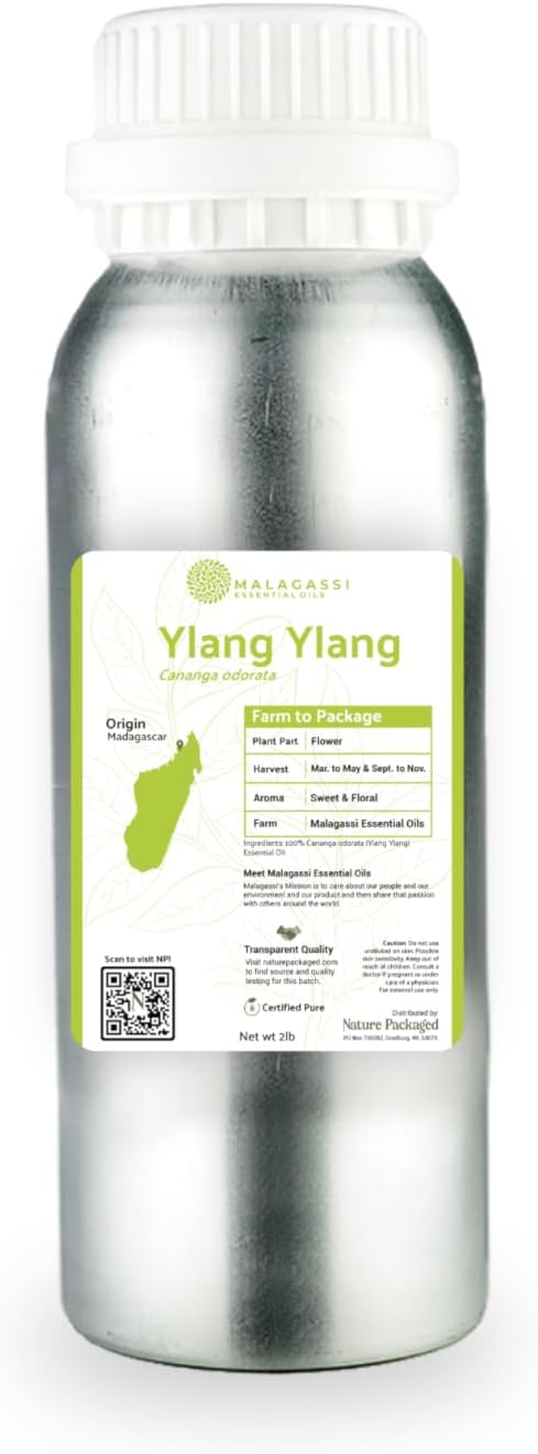 Ylang Ylang Essential Oil by NaturePackaged