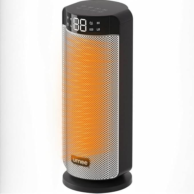 Space Heaters for Indoor Use Large Room, 70 ° Oscillation, Fast Heating Ceramic by Luri