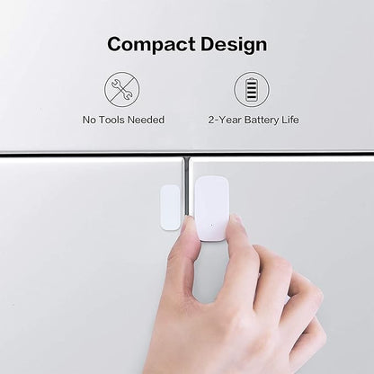 Aqara Zigbee Door and Window Sensor 3 Pack, Wireless Mini Contact Sensor - Image 3