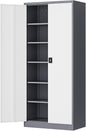 Metal Storage Cabinet-71” Tall Steel File Cabinets by Fesbos