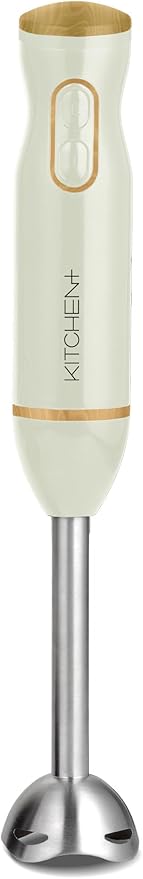 Living+ Immersion Blender Corded Hand Blender, Electric Mixer Handheld by Unknown