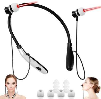 650nm Red Light Therapy Device for Nose & Ear, Portable Neck Hanging 2-in-1 Red by Unknown