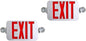 2 Pack Supreme LED All LED Decorative Red White Exit Sign & Emergency Light by SupremeLED