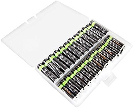 Foto&Tech AA AAA Battery Storage Box, Rechargeable Battery Storage Case Battery - Image 4