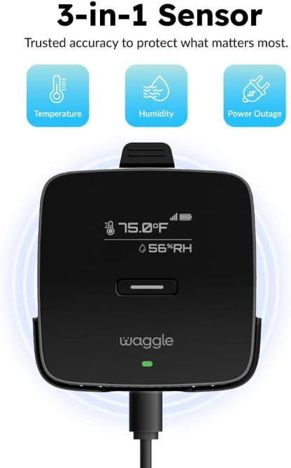 Waggle RV/Pet Temperature Monitor Lite + 4G Mini Camera Bundle - Image 3