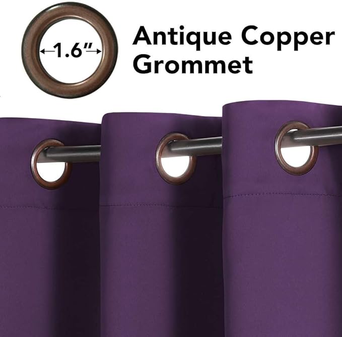 H.VERSAILTEX Ultra Soft Microfiber Thermal Insulated Antique Copper Grommet - Image 5