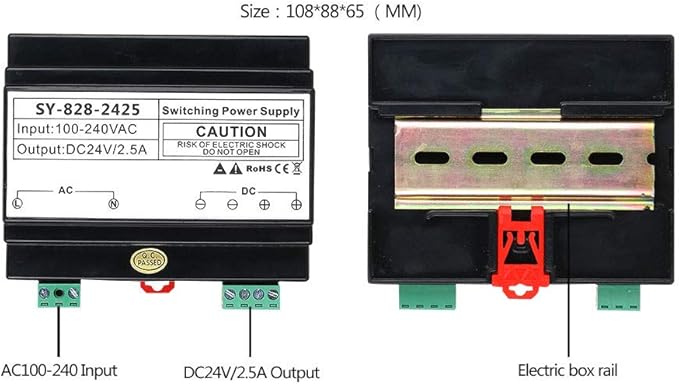 4 Apartment Bus 2 Wire Video Door Phone Intercom Systems 7 Inch Kit - Image 3