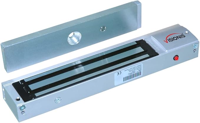 Visionis Indoor 600LBS 280KG Holding Force Outswinging Electromagnetic Door Lock by Visionis