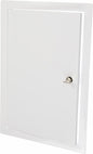 10" x 14" Lockable White Metal Access Door. Service Shaft Panel by Unknown