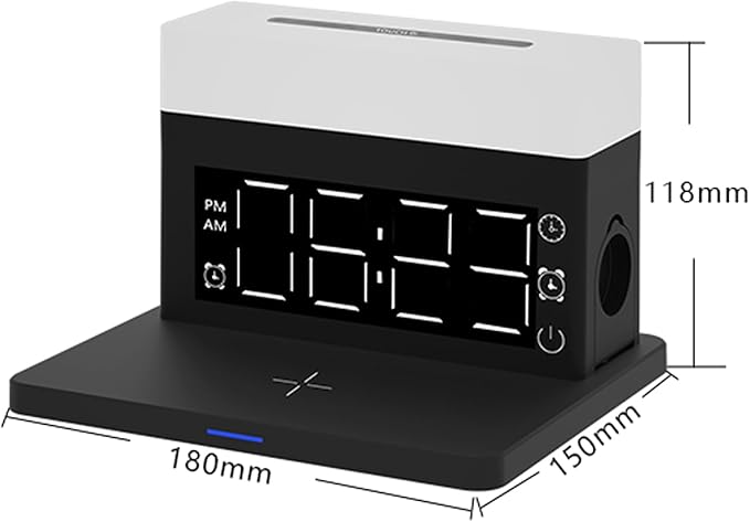 IHAO 6in1 Smart Alarm Clock - Image 9