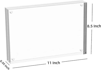 Meetu Acrylic Picture Frame 8.5x11 - Image 2